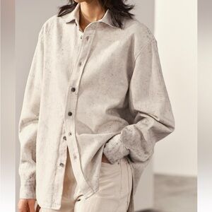 ZARA Jean Shirt